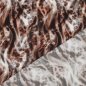 Preview: Viskose mit LENZING™ ECOVERO™ Fasern - Sanna Animal - brown