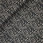 Preview: Baumwoll Stretch - Satin Print - black