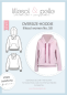 Preview: Papierschnittmuster - Oversize Hoodie No. 58 - Damen - Lillesol & Pelle