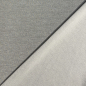 Preview: RESTSTÜCK 0,40m !!! - Scuba - Crepe - melange grey
