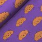 Preview: Soft Sweat - Curly Dog - purple
