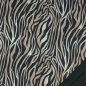 Preview: RESTSTÜCK 1,00m !!! - Softshell - Zebra - black