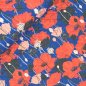 Preview: Stepper - Poppy Flowers - blue/red