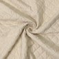 Preview: RESTSTÜCK 1,10m !!! - Stepper - Quilted Checks - creme