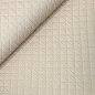 Preview: RESTSTÜCK 1,10m !!! - Stepper - Quilted Checks - creme