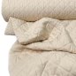 Preview: RESTSTÜCK 1,10m !!! - Stepper - Quilted Checks - creme