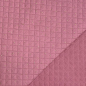 Preview: RESTSTÜCK 1,80m !!! - Musselin Stepper - Raute klein - Punkte gold - altrosa
