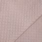 Preview: Musselin Stepper - Raute klein - Punkte gold - rosa