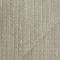 Preview: Musselin Stepper - Raute klein - Punkte gold - taupe