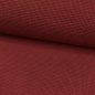 Preview: Strickjersey - Mini Waffel - bordeaux