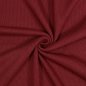 Preview: Strickjersey - Mini Waffel - bordeaux