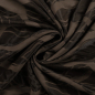Preview: Doubleface Viskose Gemisch - Stripes - brown