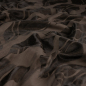 Preview: Doubleface Viskose Gemisch - Stripes - brown