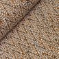 Preview: Struktur Jacquard Mantelstoff - Kenzie - khaki/rost