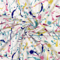 Preview: RESTSTÜCK 1,10m !!! - Summersweat - Graffiti - multicolor