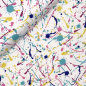 Preview: RESTSTÜCK 1,10m !!! - Summersweat - Graffiti - multicolor