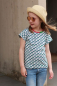Preview: RESTSTÜCK 1,60m !!! - Bio Jersey - Sunnies - Col.1 - blau/meringa - Bloom - Hamburger Liebe - Albstoffe