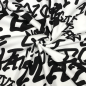 Preview: RESTSTÜCK 1,10m !!! - Sweat - angerauht - Loomit -  white