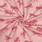 Preview: French Terry - Unicorn - pink