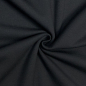 Preview: Sweat - brushed - uni - black
