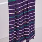 Preview: RESTSTÜCK 1,50m !!! - Nova Stripe mit TENCEL™ Modal - purple night - meetMilk