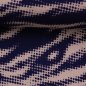 Preview: RESTSTÜCK 2,30m !!! - Viskose - Tiger Dots - beige dunkelblau - Urban Jungle - Swafing by Thorsten Berger
