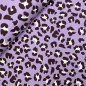 Preview: French Terry Crepe - Tiva Leo - lavender