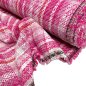 Preview: Tweed Bouclé - Jelka - fuchsia/ecru