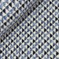Preview: Tweed Bouclé - Triangle - navy/ecru
