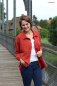 Preview: Two Tone Stripe Twill mit TENCEL™ - cider - MeetMilk