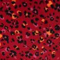 Preview: Viskose Twill - Viola Leo - dark red/black