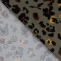 Preview: Viskose Twill - Viola Leo - khaki/black