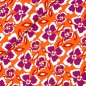 Preview: Viskose Popeline - Benice - orange/fuchsia