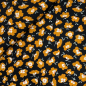 Preview: RESTSTÜCK 0,60m !!! - Viskose - Blomster - black