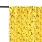 Preview: RESTSTÜCK 2,0m !!! - Viskose - Blumenwelt - gelb