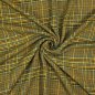 Preview: Viskose - Washed Checks kariert - ochre/dusty green