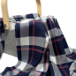 Preview: RESTSTÜCK 0,30m !!! - Viskose - Coleen Check - navy