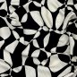 Preview: Viskose - Compass Circles - schwarz/sand