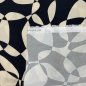 Preview: Viskose - Compass Circles - schwarz/sand