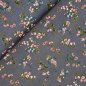 Preview: Viskose Crepe - Blumentraum - grau