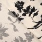 Preview: Viskose Crepe - Jody Flower - black/ecru