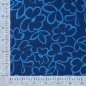 Preview: Viskose Crepe - Jola Flowers - navy/blue
