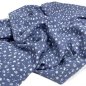 Preview: Viskose Crepe - Flowers Lilith - graublau