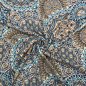 Preview: Viskose Crepe - Mandala - denim