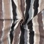Preview: Viskose Crepe - Stripes - sand