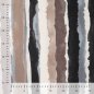 Preview: Viskose Crepe - Stripes - sand