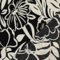 Preview: RESTSTÜCK 0,30m !!! - Viskose - Danae Flowers - black