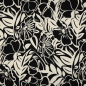 Preview: RESTSTÜCK 0,30m !!! - Viskose - Danae Flowers - black