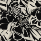 Preview: RESTSTÜCK 0,30m !!! - Viskose - Danae Flowers - black