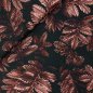 Preview: Viskose - Dark Leaves - bordeaux - Swafing by Thorsten Berger